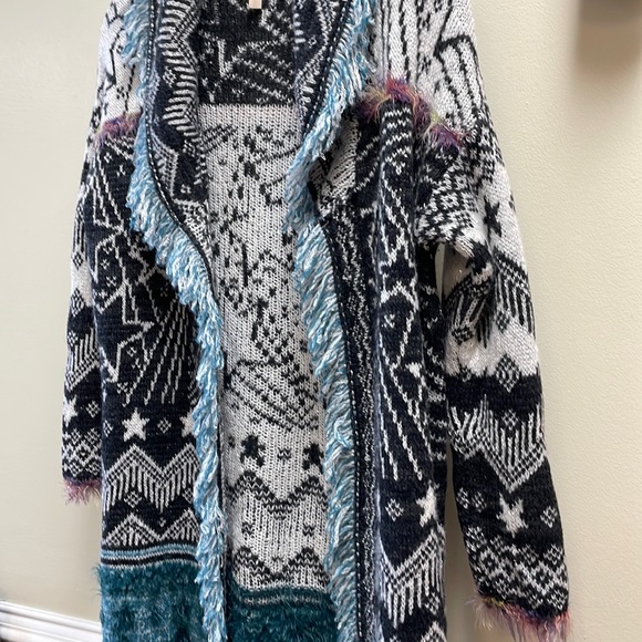 New Women’s Pilcro Intarsia Cardigan Sweater By Anthropologie!!🔥🔥🔥 - Picture 5 of 12
